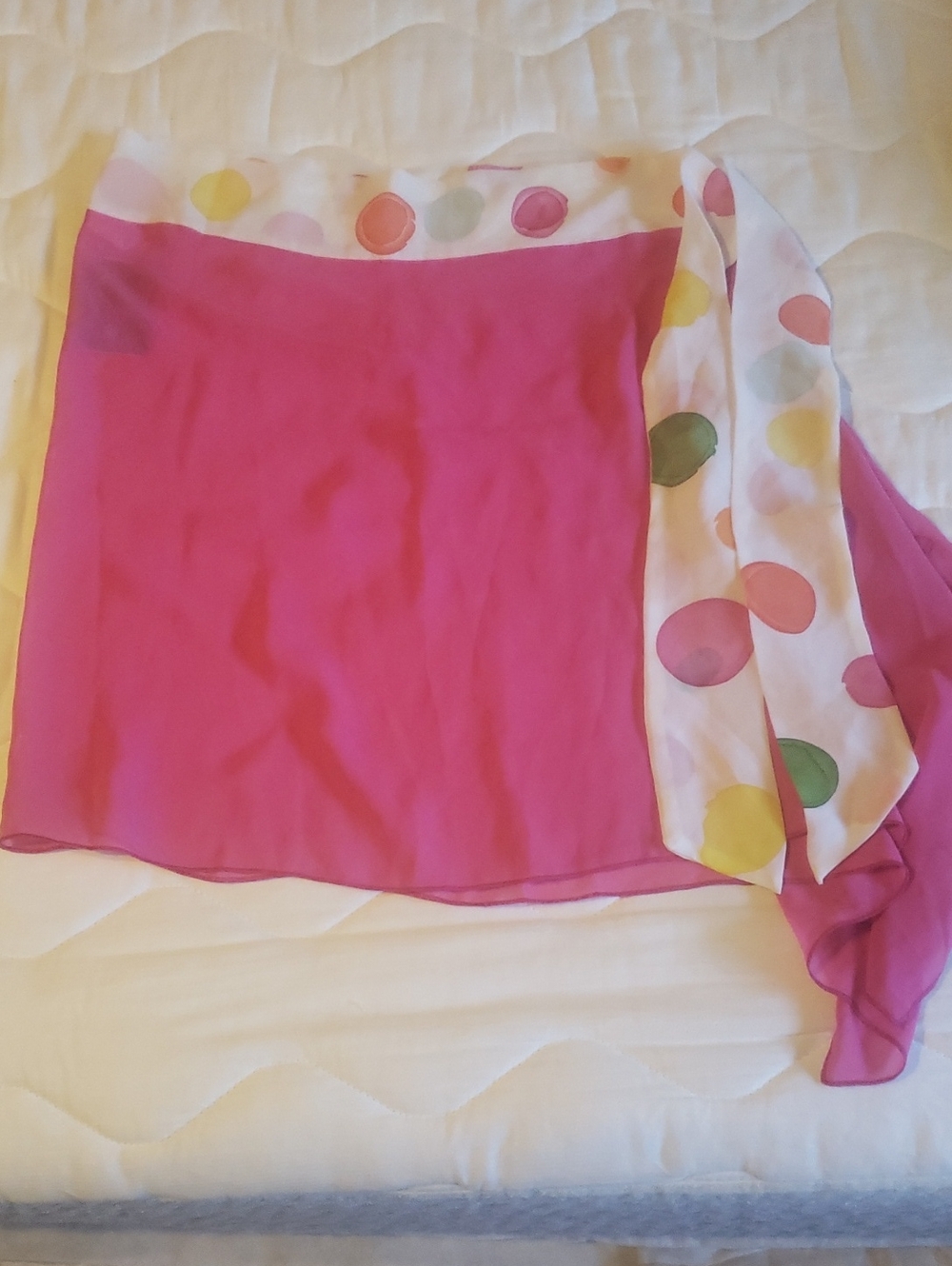 Cover Up Pink Polka Dot Accent